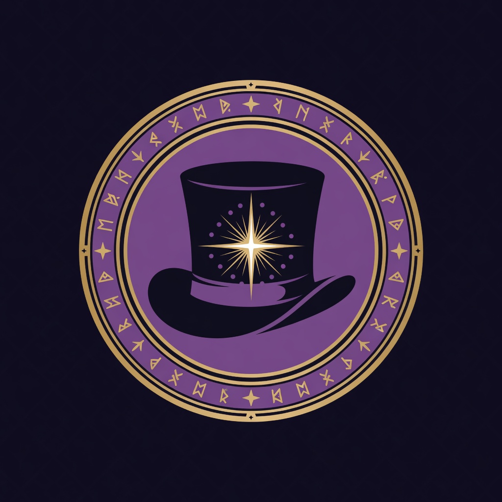 Magician arranging offer cards and planning pages